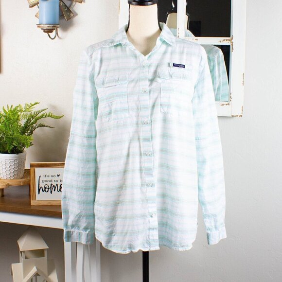 Columbia PFG Button Down Shirt, Size Medium - LAST CHANCE SALE - Picture 1 of 5